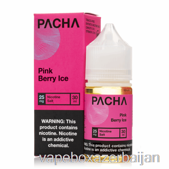 Vape Azerbaijan Pink Berry Ice - Pacha Salts - 30mL 50mg